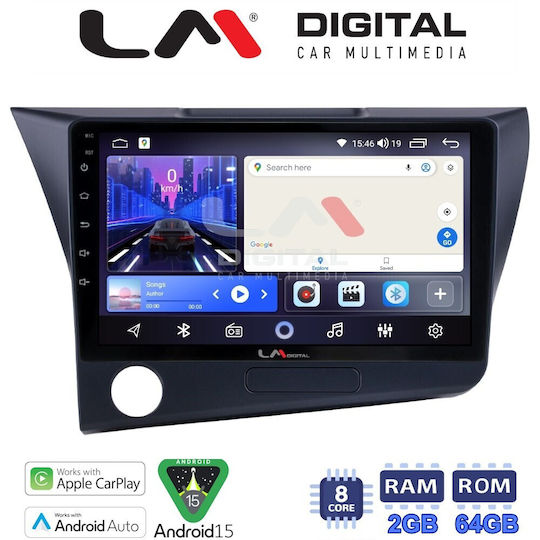 LM Digital Car Audio System for Honda CR-Z 2010 2018 Bluetooth USB Wi-Fi GPS Apple CarPlay Android Auto