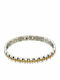 Art Collection Women's Handcuff Bracelet Made of Stainless Steel