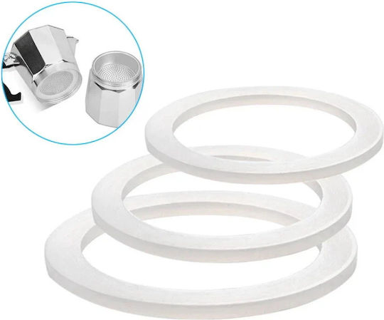 Set 3 Dichtungen Für 12 Tassen Stovetop Espressomaschine Silikon