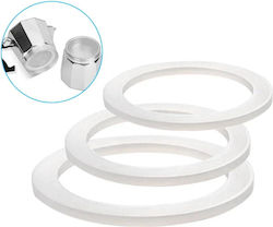 Set 3 Gaskets 9 Cups Stovetop Espresso Maker Silicone