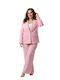 Women's Pink Set with Trousers