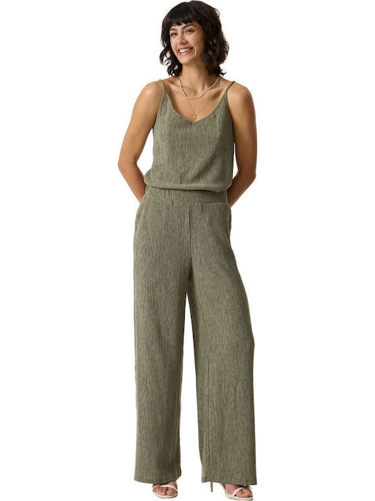 Garcia Women's Fabric Trousers Green