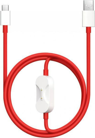 OnePlus USB 2.0 Kabel USB Typ-C männlich - USB-A 80W Rotes 1,2m 5461100665