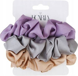 Ecarla Set 3 Terry Hair Ties On Card Gum166