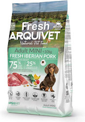 Arquivet Fresh 2.5kg Dry Dog Food Gluten Free for Adult Small Breed Dogs with Pork Meat and Apple
