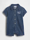 Kinder Shorts & Bermudas Overall Denim Medium Wash