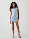 Kids Denim Shorts/Bermuda Indigo Gingham