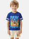 Set Pentru Copii Cu Pantaloni Scurți Vară 2 Bucăți Albăstru Paw Patrol