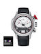 Edox Chronorally Men's Watch 45mm Chronograph Battery with Black Rubber Strap