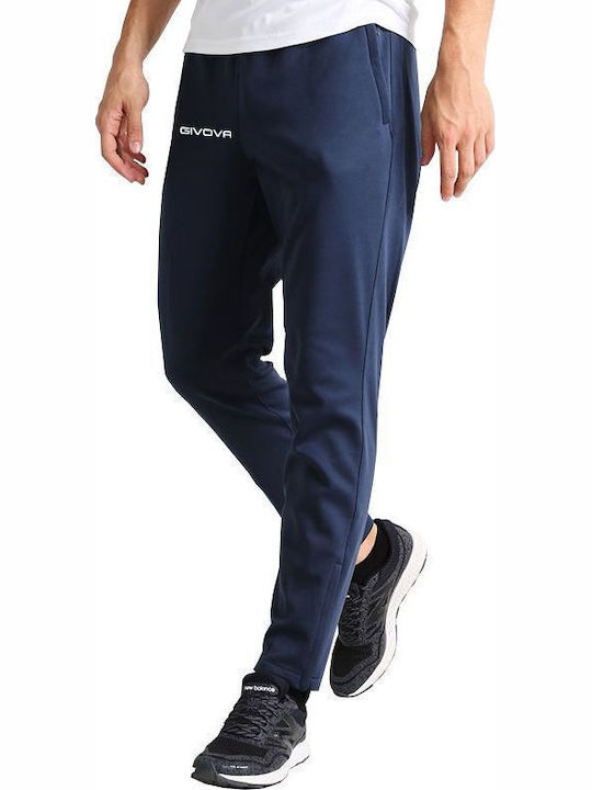 Panta Sweatpants Glossy Dark Blue