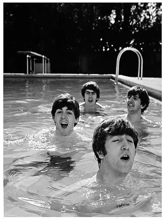 Music Poster Beatles Ms056 40cm X 50cm Frame Na...