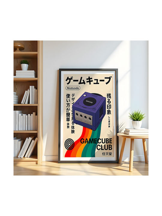 Gaming Poster Nintendo Gamecube Japanese Editio...