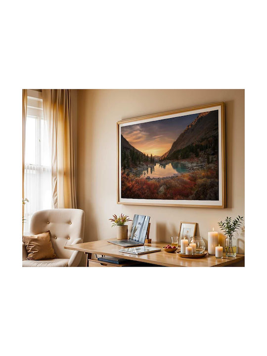 Poster Mountain Lake Pst25104 40cm X 50cm Frame...