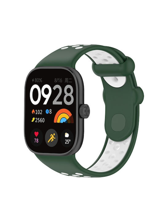 Silicone Strap Redmi Watch 6 5 4 Smart Band 9 Pro 8 Pro Green White Oem