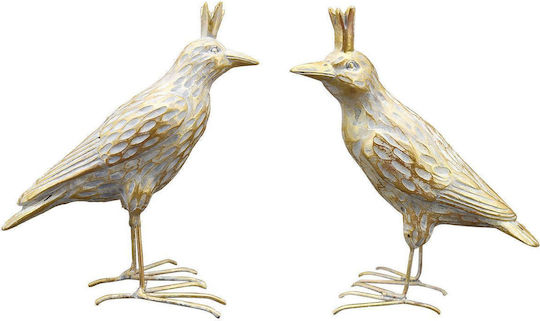 Exner Dekorative Vogel aus Polyresin 11,5cm
