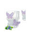ecarla Pahar Cafea Freddo Din Sticlă Violet 260ml