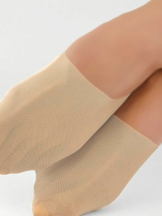 Noviti Γυναικείες Κάλτσες Beige Noviti Γυναικείες Κάλτσες Beige