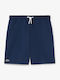 Lacoste Kinder Badebekleidung Badeshorts Dunkelblau
