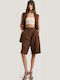 Women's Bermuda Brown