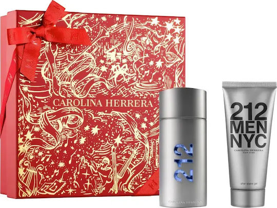 Gift Set Men Carolina Herrera 212 Men