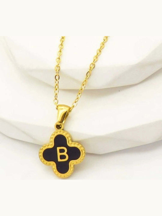 Bizou-Shop Κολιέ από Επιχρυσωμένο Ατσάλι Bizou-Shop Κολιέ από Επιχρυσωμένο Ατσάλι