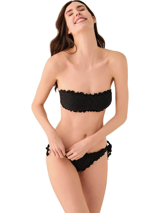 Wikini Wikini Bikinihosen Schwarz Slip