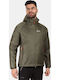Waterproof and Windproof Jacket Dark Green