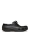 Mocasini Barbati Boat Shoes din Piele in Culoare Negru