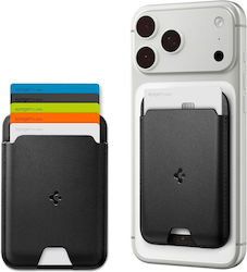 Spigen MagSafe Θήκη Καρτών Valentinus Magfit σε Μαύρο χρώμα