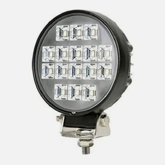 Led Work Spotlight Round 3.5″ 16led W17835-2