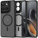 Tech-Protect Magmat Back Cover Silicone / Plastic Black (Motorola Edge 70 Fusion / Edge 70 Fusion Plus 5G)