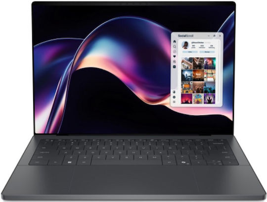 Dell XPS 16 16" OLED 120Hz (Ultra 7-358H/32GB/1TB SSD/W11 Pro) (Tastatură SUA)