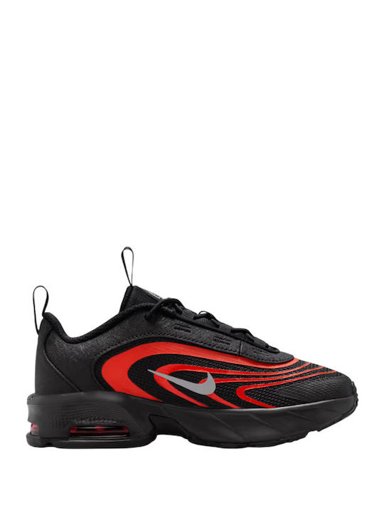Air Max Kids Sports Shoes Running with Laces Black