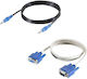 Level One U/UTP Καλώδιο Δικτύου Ethernet 1m