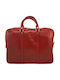 Leder Damen Handtasche Rote