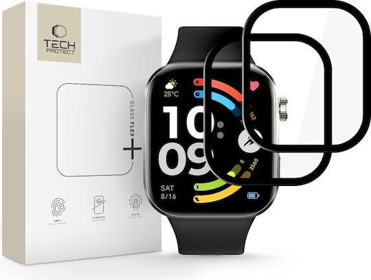 Протектор За Екран Xiaomi Redmi Watch 6 Tech-protect Glass Flex+ 2-pack Черен