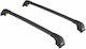 Turtle Roof Bars Air2 Black Compatible with BMW IX1 U11 Closed Rails