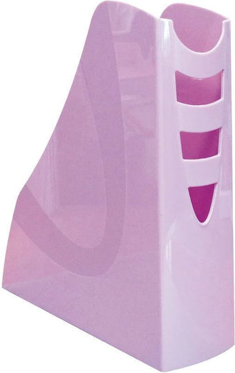 Magazine File Organiser Plastic Arda Keep Color Pastel Lilac