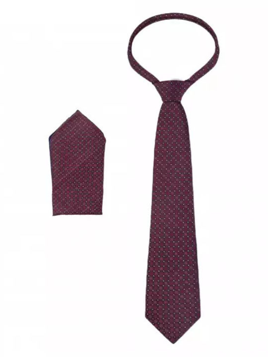 Set Kids' Tie Boys Handkerchief Carnaby Purple