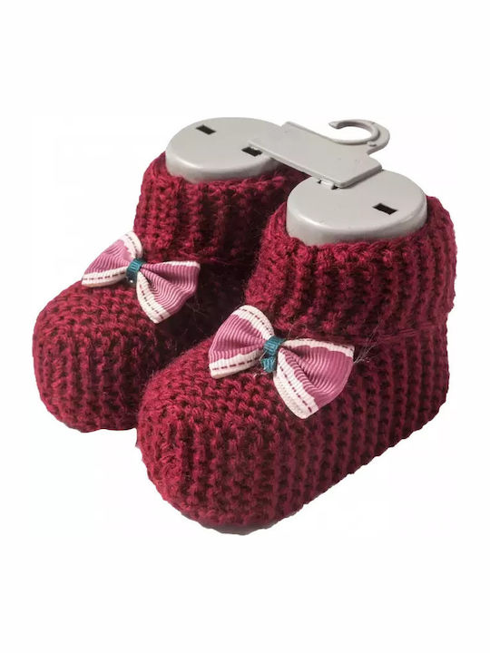On Line Weiche Sohlenschuhe für Babys Burgundische