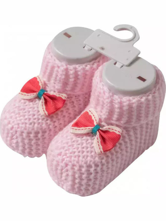 On Line Weiche Sohlenschuhe für Babys Rosa