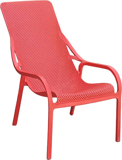 Gartenstühle Polypropylen Oriel Rote 89x61x97cm