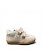 Kinder Sneaker mit Bügel- und Schleifenverschluss Beige