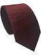 Moor Men's Monochrome Tie In Burgundy Colour