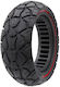 Ewheel Amitor Солидна Гума 10x3-6 80/65-6 255x80 За Електрически Скутери Червена Черна Ewf898