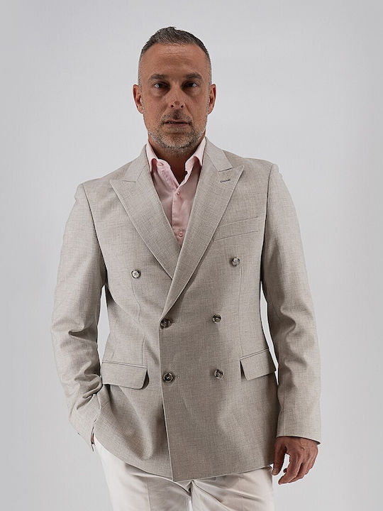 Men’s Suit Jacket Sand Color