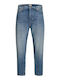 Frank Men's Cropped Jeans Blue Denim