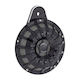 Arlen Ness Motorcycle Horn Cover Harley Davidson '91 '25 Big Twin Black 15-Spoke Horn Cover All Black