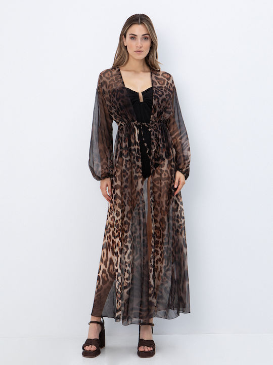 Γυναικεία Ζακέτα Leopard