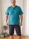 Rimoli Plus Size Καλοκαιρινή Ανδρική Πιτζάμα Βεραμαν